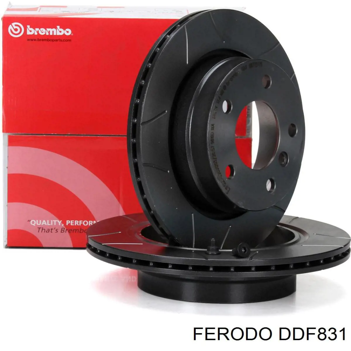 DDF831 Ferodo Дисковый тормоз