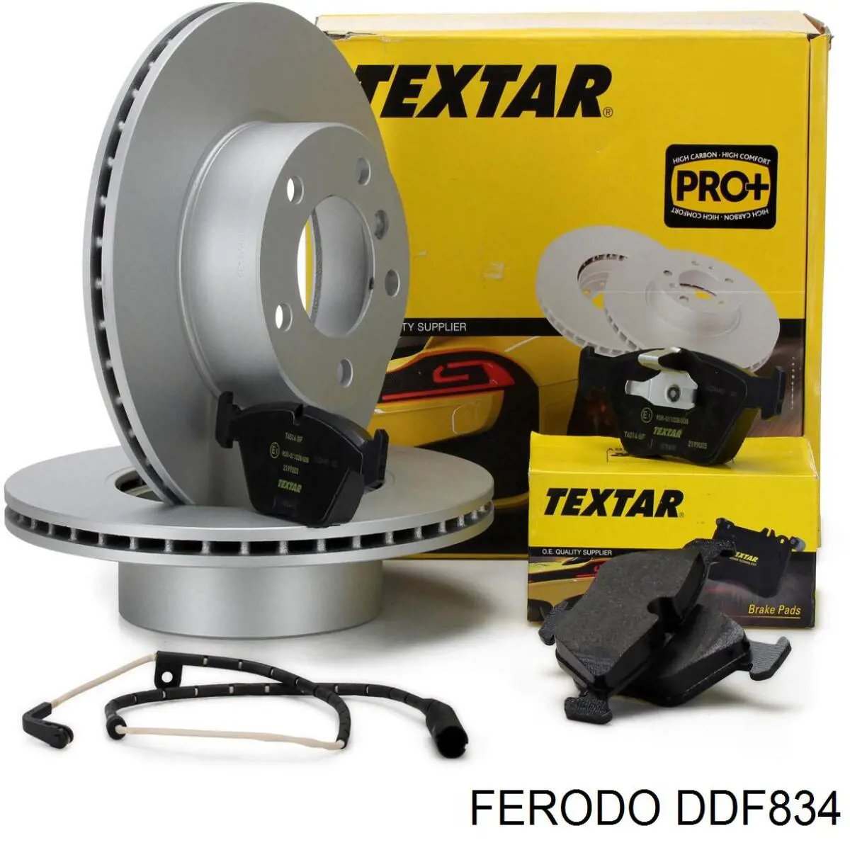 Тормоз дисковый передний Ferodo DDF834 цена, от 48.73 USD