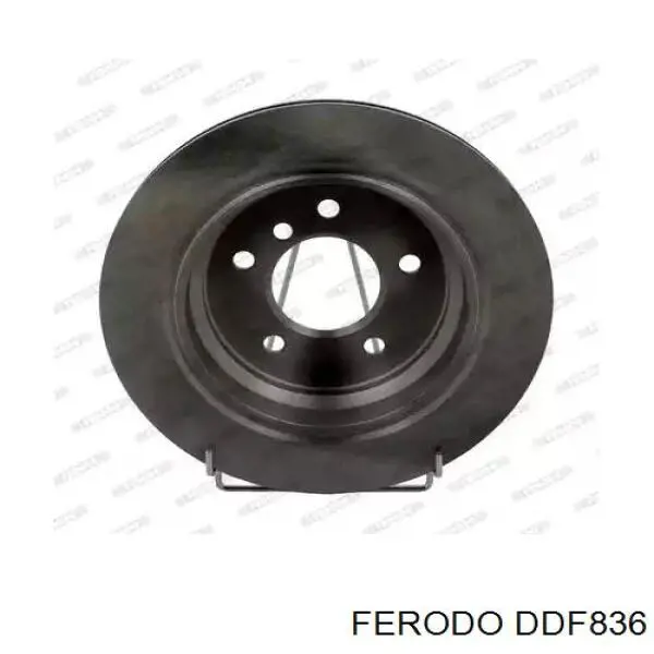 DDF836 Ferodo диск тормозной задний