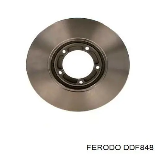 DDF848 Ferodo диск тормозной передний