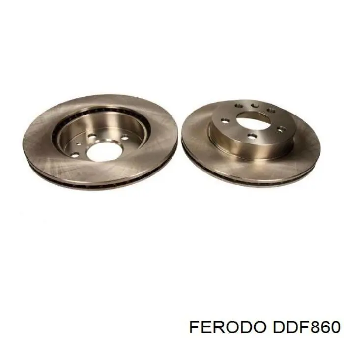 Передний тормозной диск Ferodo DDF860
