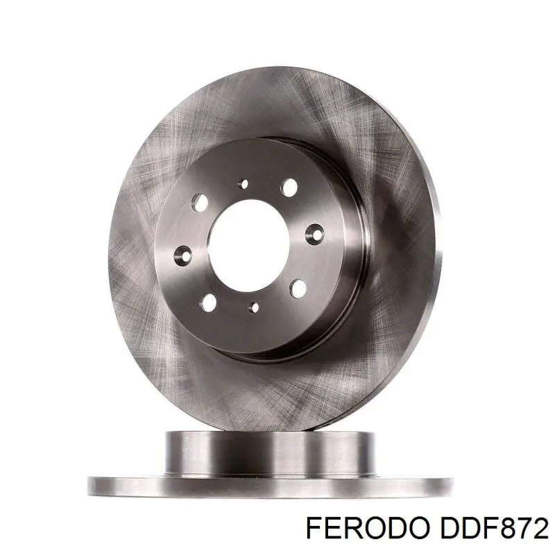 DDF872 Ferodo диск тормозной передний