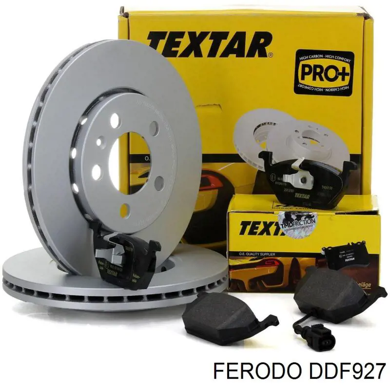 DDF927 Ferodo Диск тормозной передний