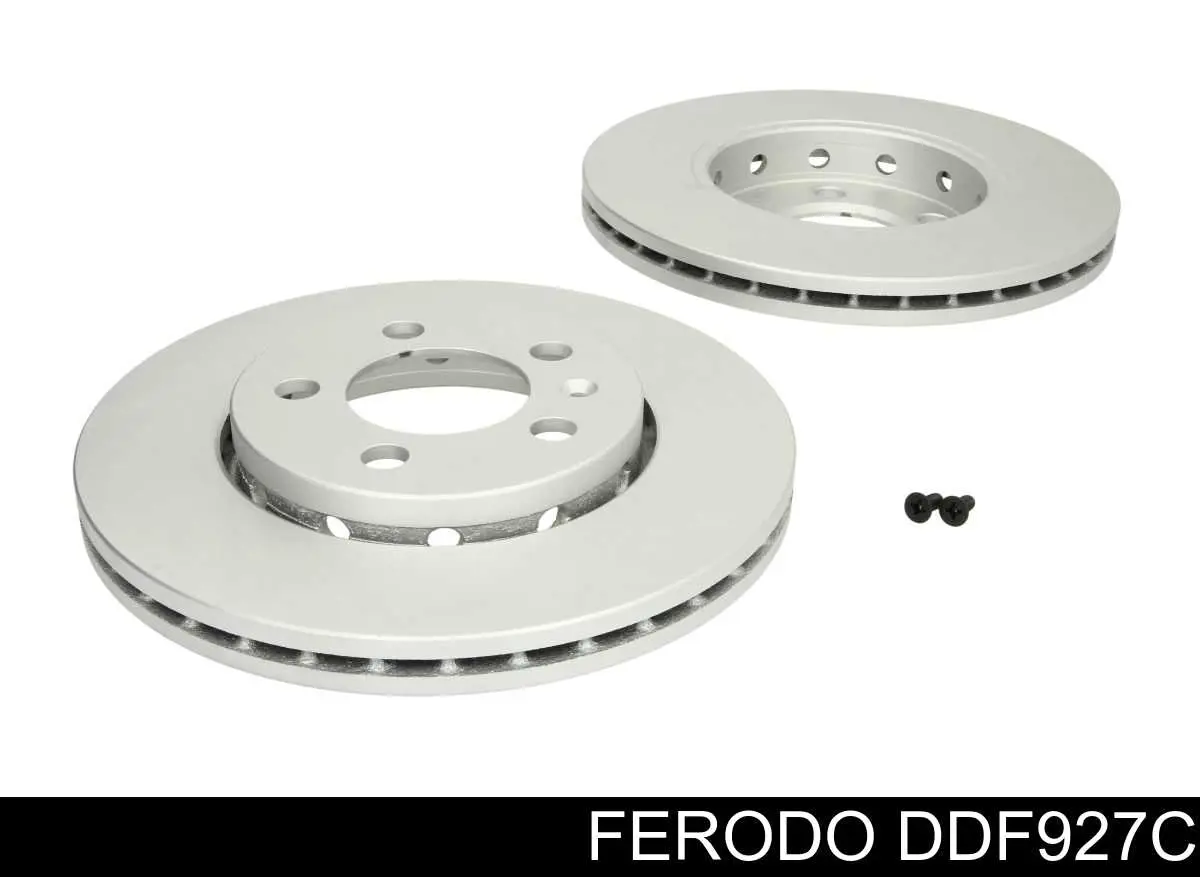 DDF927C Ferodo disco do freio dianteiro