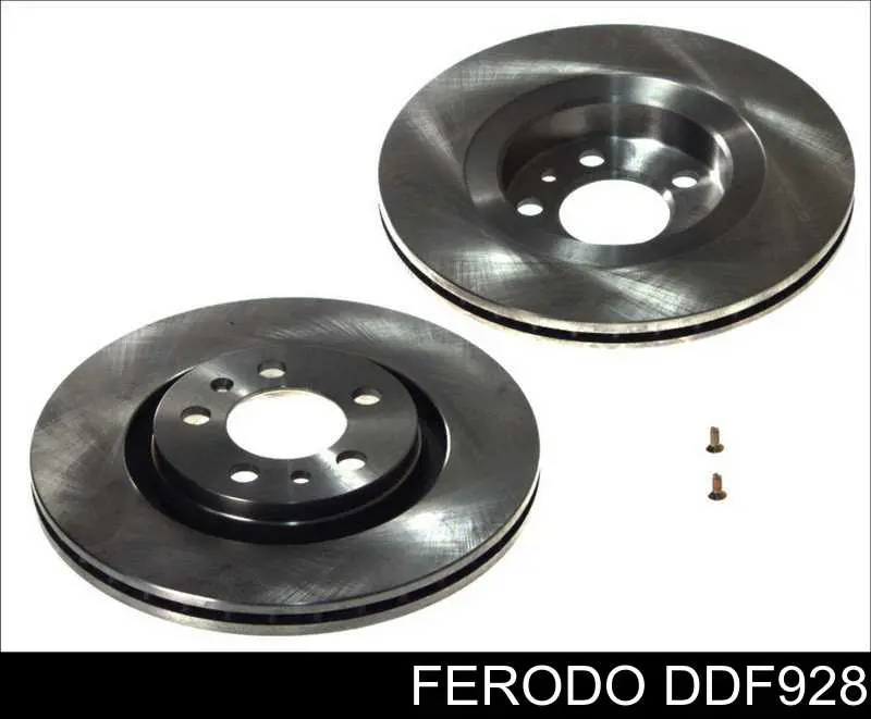 DDF928 Ferodo диск тормозной передний