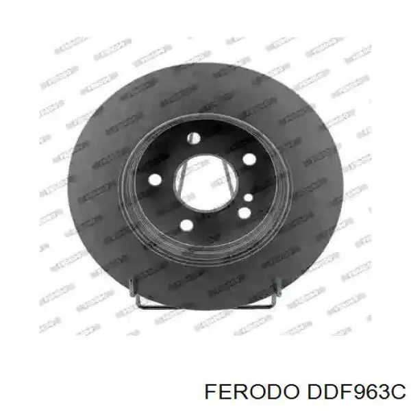 DDF963C Ferodo диск тормозной задний