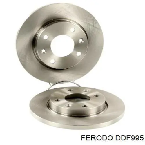 DDF995 Ferodo диск тормозной передний