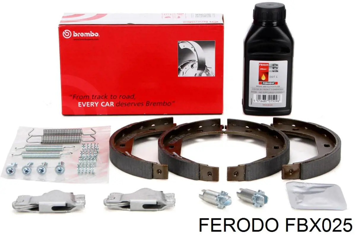 Тормозуха Ferodo FBX025 цена, от 3.10 USD