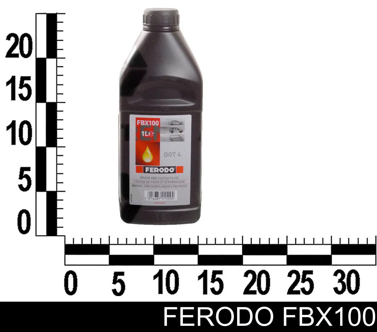 FBX100 Ferodo Жидкость для тормозной системы