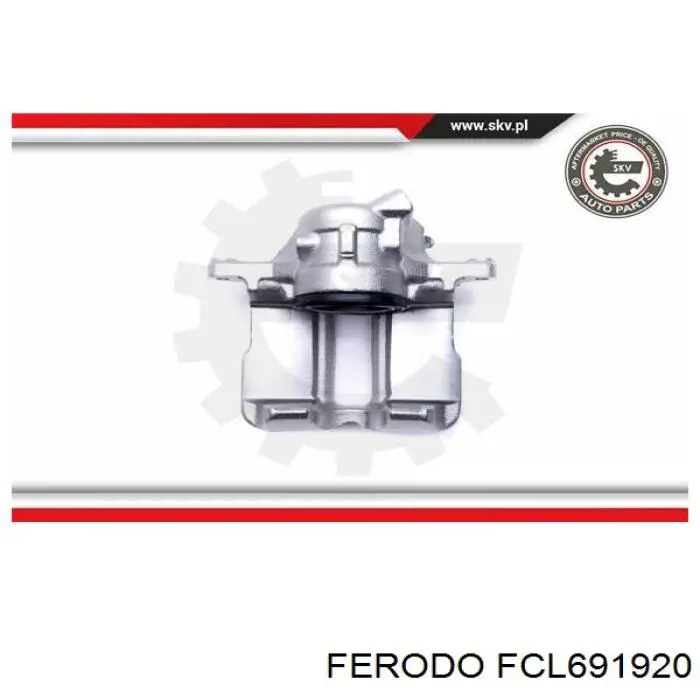 Купить FCL691920 Ferodo Суппорт тормозной передний правый