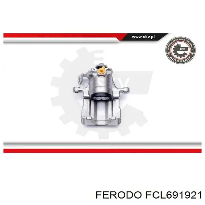 Супорт гальмівний задній лівий FCL691921 Ferodo