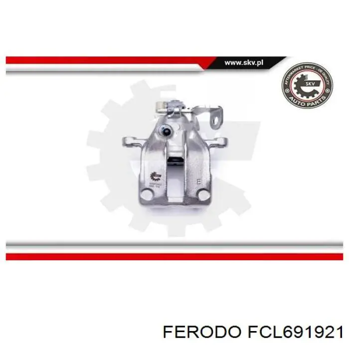 Задний левый суппорт Ferodo FCL691921 цена, от 63.70 USD