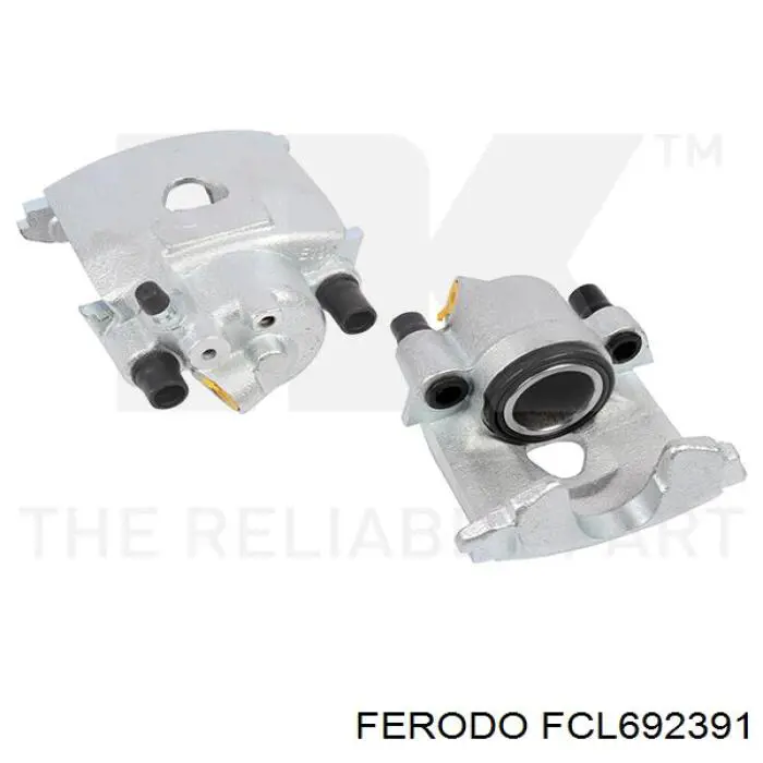 FCL692391 Ferodo суппорт тормозной передний левый