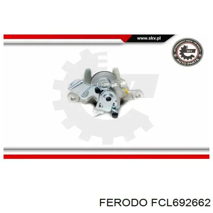 Купить FCL692662 Ferodo Суппорт задний правый