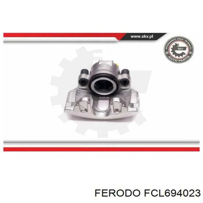 Суппорт тормозной передний левый FCL694023 Ferodo