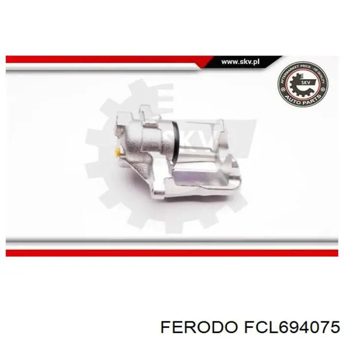 Купить FCL694075 Ferodo Суппорт тормозной передний левый