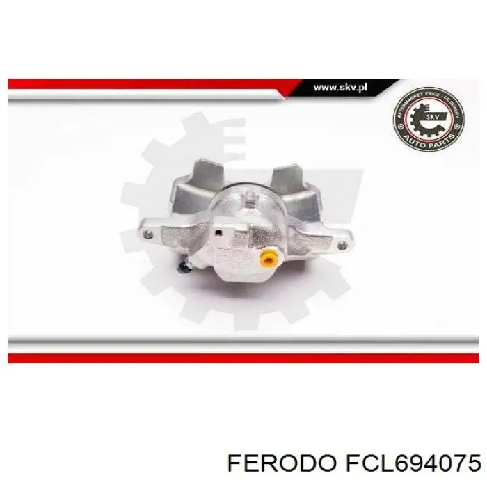 FCL694075 Ferodo Суппорт тормозной, передний, левый