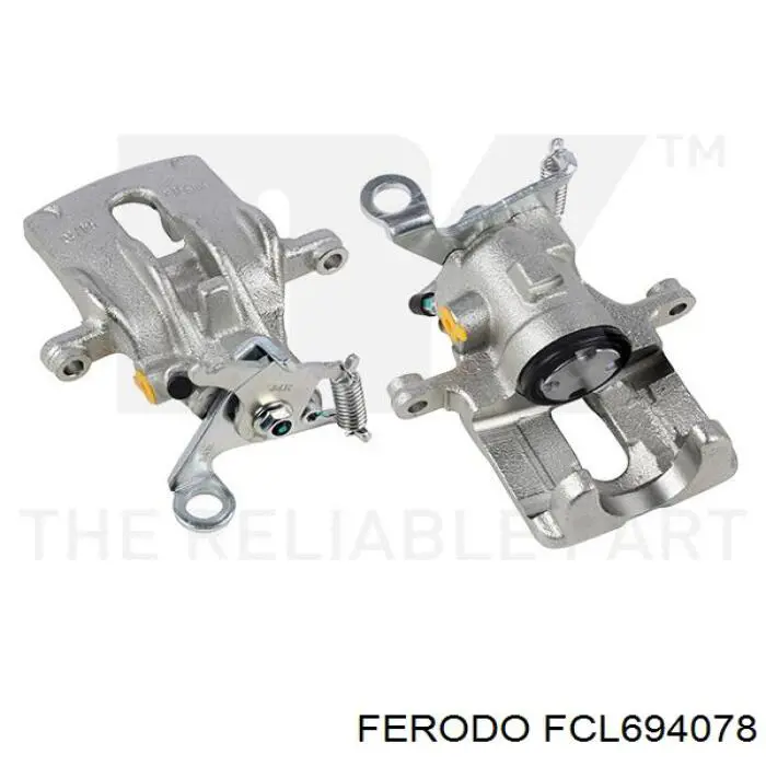 FCL694078 Ferodo суппорт тормозной задний правый