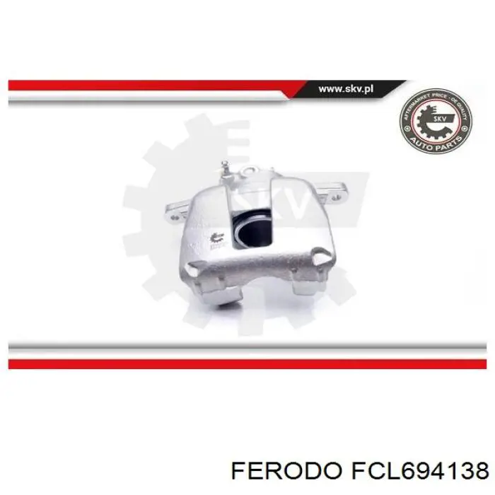 FCL694138 Ferodo суппорт тормозной передний правый