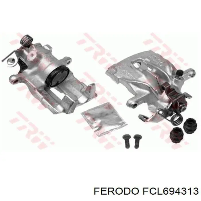 FCL694313 Ferodo суппорт тормозной задний левый