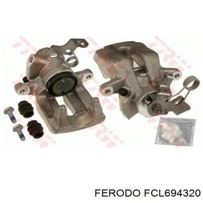 Тормозной суппорт правый задний Ferodo FCL694320 цена, от 87.34 USD