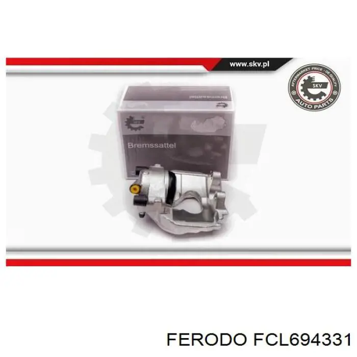 FCL694331 Ferodo суппорт тормозной передний левый