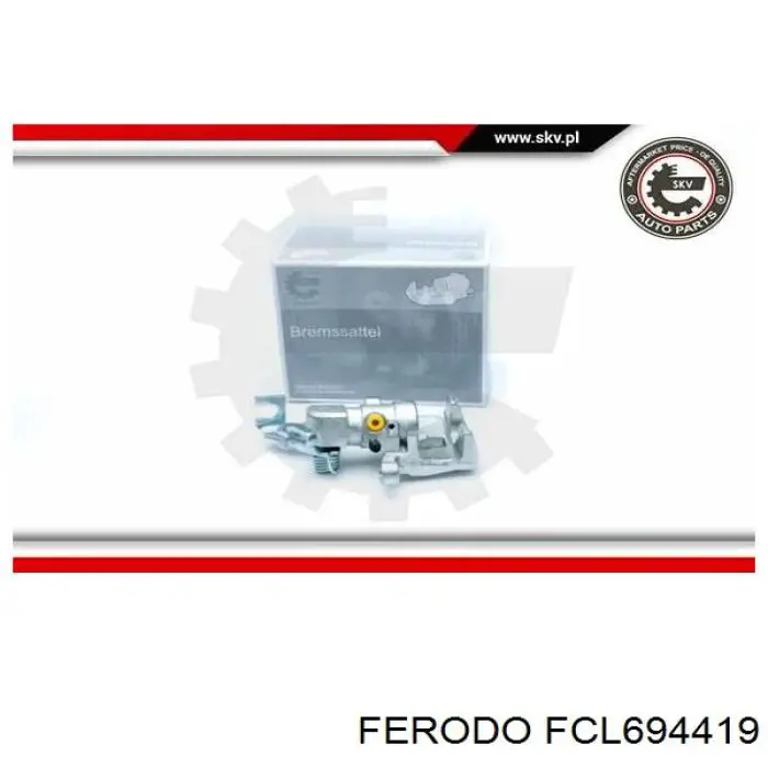 Суппорт задний левый FCL694419 Ferodo