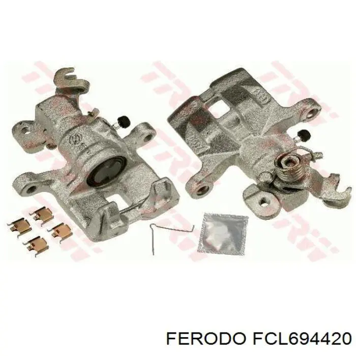 Тормозной суппорт правый задний Ferodo FCL694420 цена, от 55.07 USD
