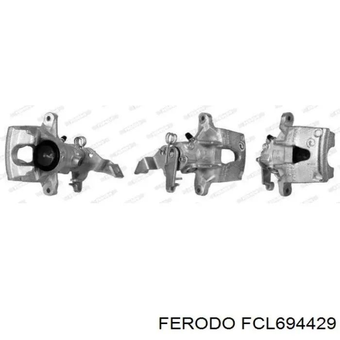 Pinza de freno trasera izquierda FCL694429 Ferodo