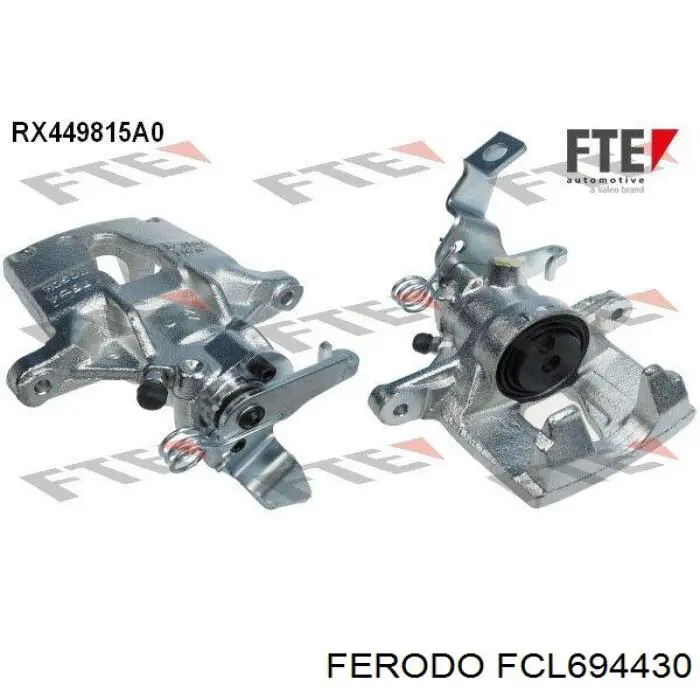 Суппорт задний правый FCL694430 Ferodo