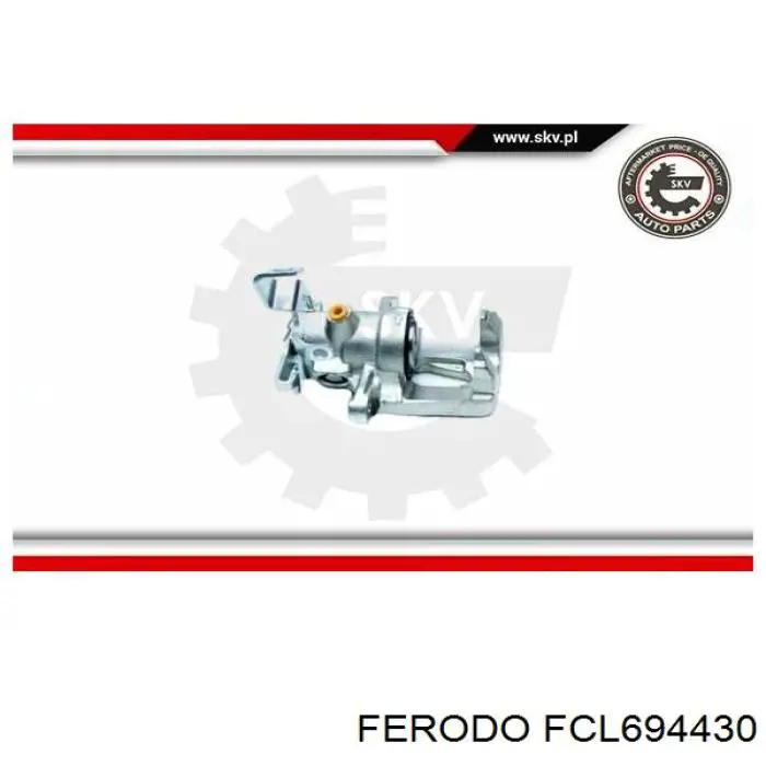 FCL694430 Ferodo Суппорт тормозной задний правый