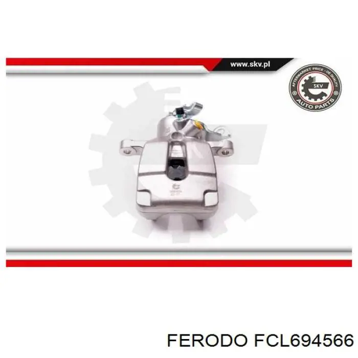Купить FCL694566 Ferodo Суппорт задний правый