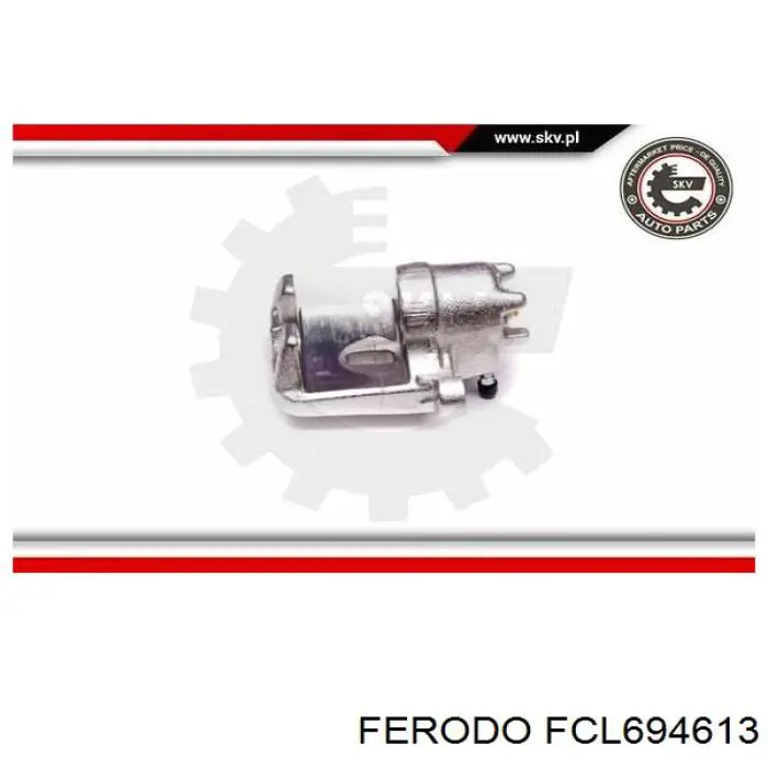 FCL694613 Ferodo Тормозной суппорт задний левый