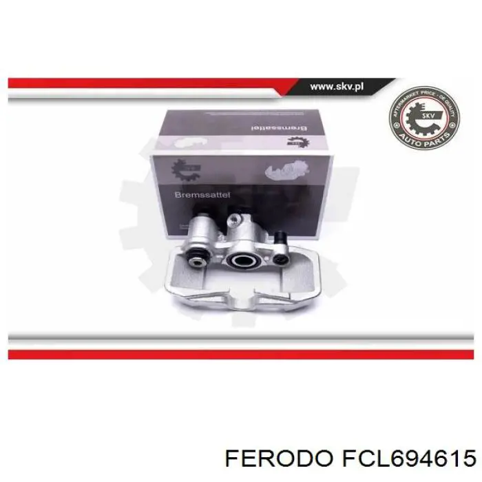 Купить FCL694615 Ferodo Суппорт задний правый