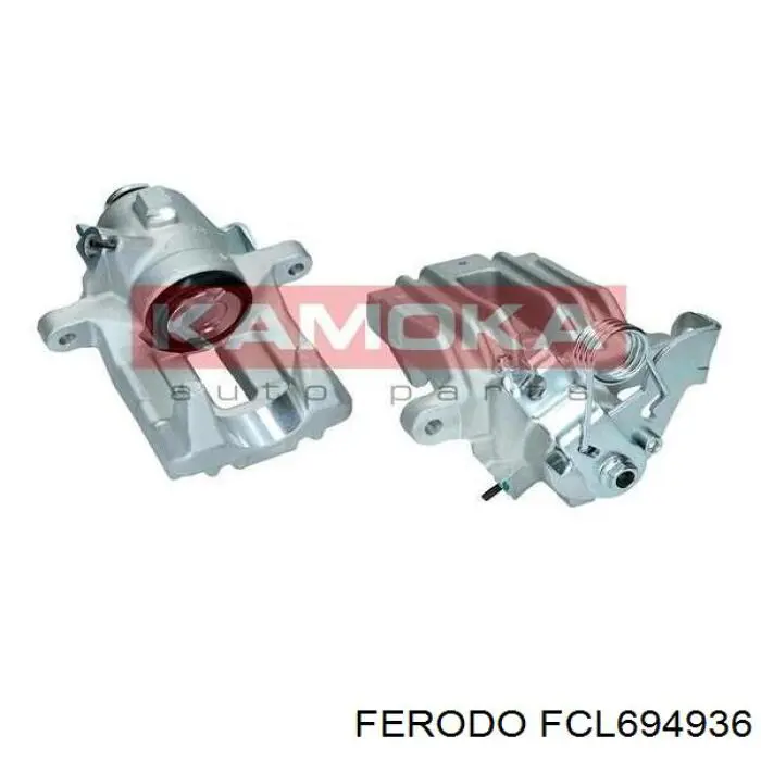 FCL694936 Ferodo суппорт тормозной задний правый