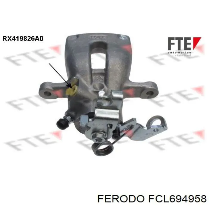 Купить FCL694958 Ferodo Суппорт задний правый