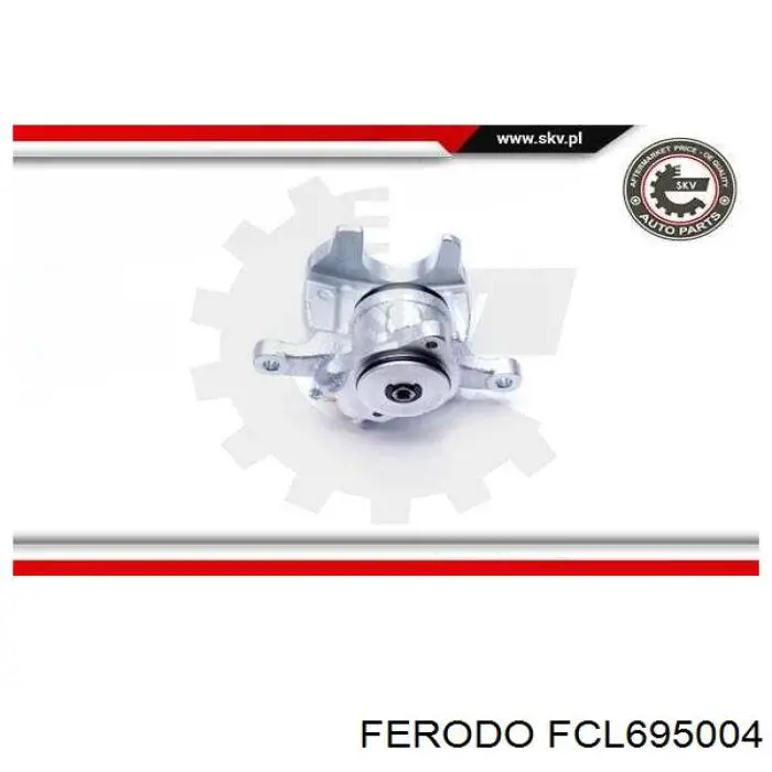 FCL695004 Ferodo Суппорт тормозной задний правый