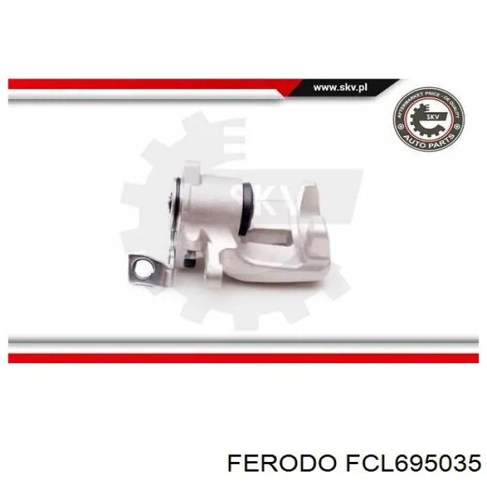 Задний левый суппорт Ferodo FCL695035 цена, от 132.82 USD