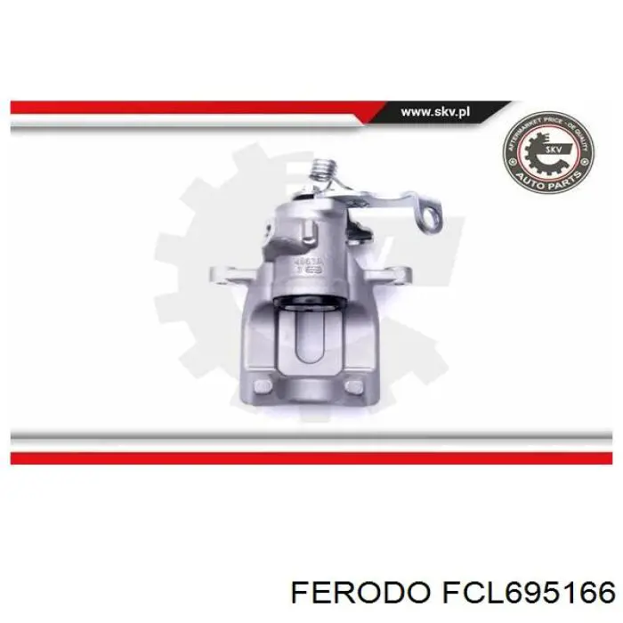 Суппорт задний правый 00004401Q1 Peugeot/Citroen