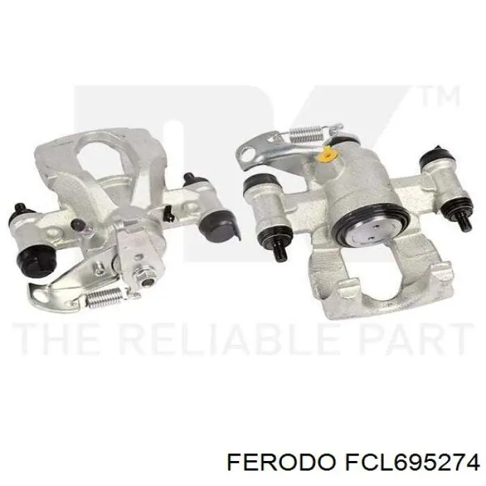 FCL695274 Ferodo суппорт тормозной задний правый