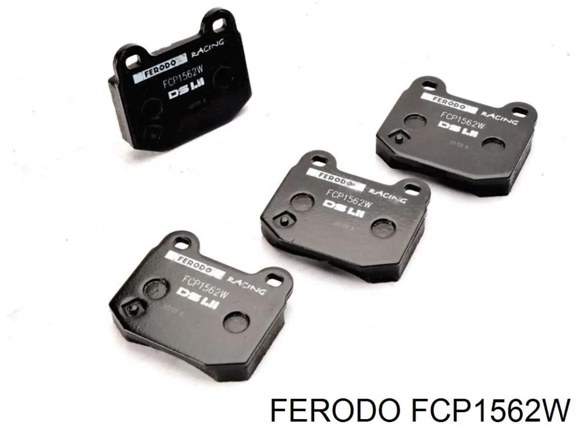 FCP1562W Ferodo задние тормозные колодки