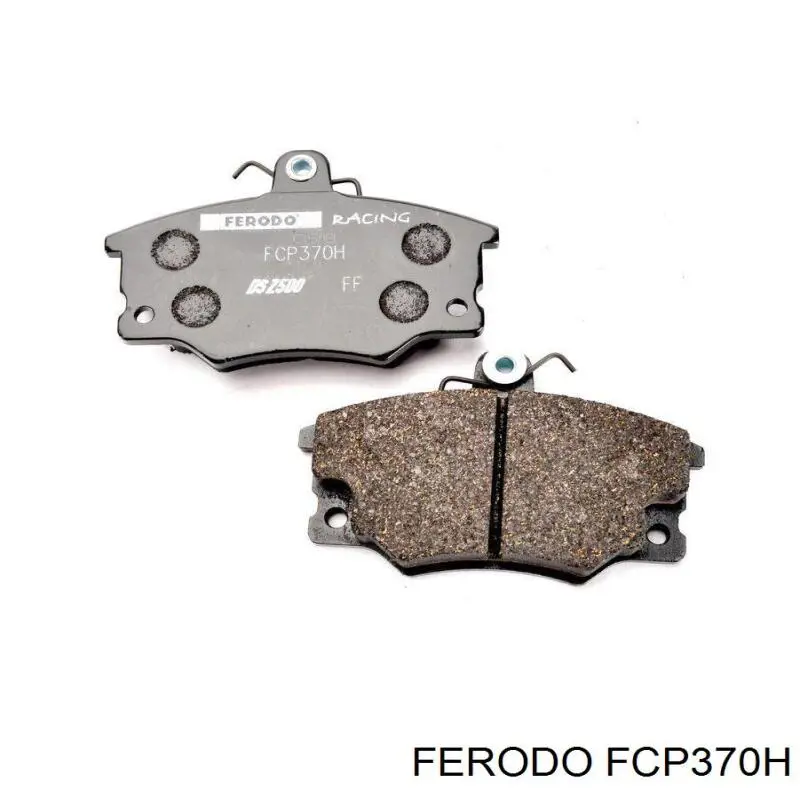 FCP370H Ferodo колодки тормозные передние дисковые