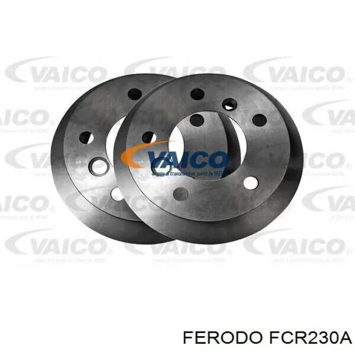 Задний тормозной диск Ferodo FCR230A цена, от 50.84 USD