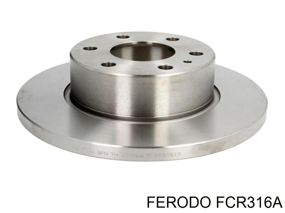 Тормозные диски FCR316A Ferodo