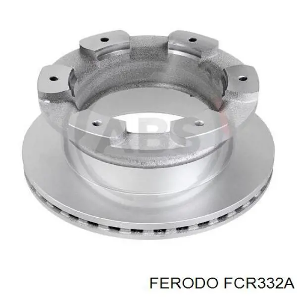 FCR332A Ferodo disco do freio traseiro