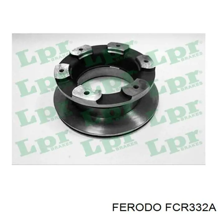 Купить FCR332A Ferodo Диск тормозной задний