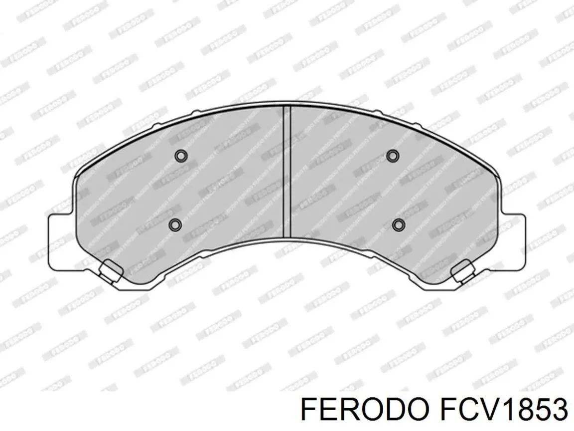 Передние тормозные колодки FCV1853 Ferodo