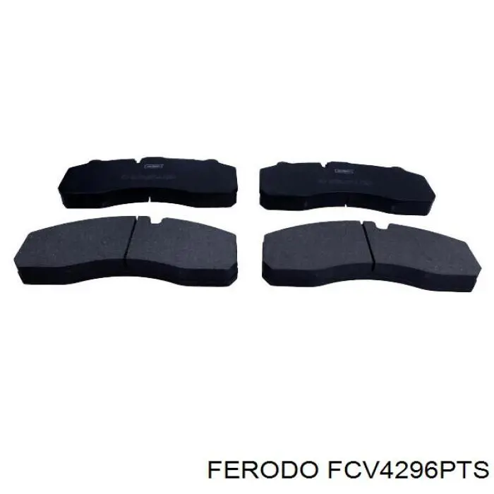 FCV4296PTS Ferodo колодки тормозные передние дисковые