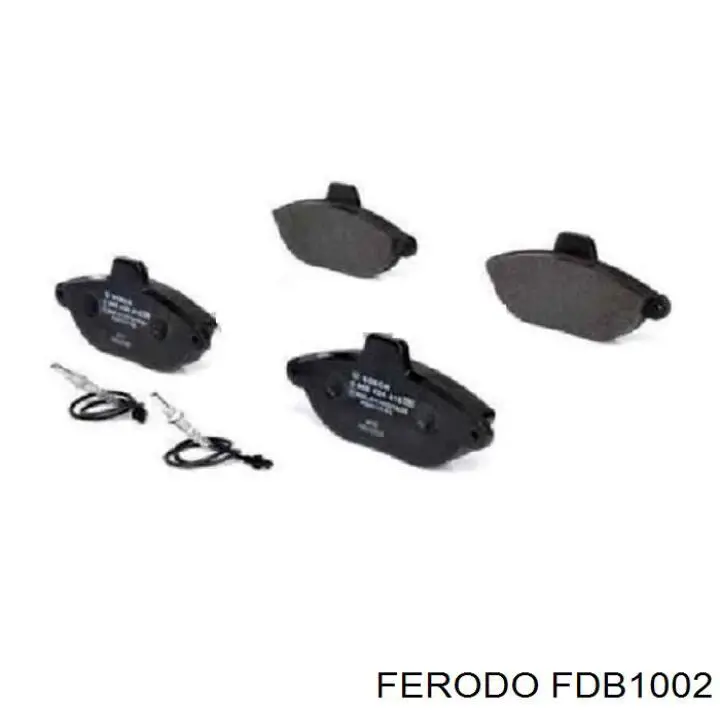 Купить FDB1002 Ferodo Колодки тормозные