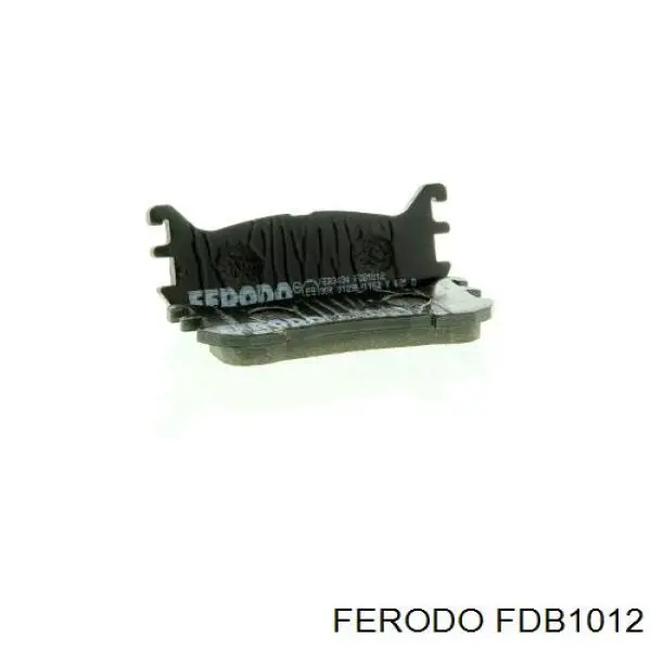 Задние тормозные колодки FDB1012 Ferodo